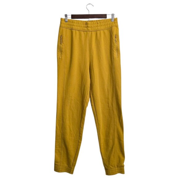 Fabletics Eco-Conscious Slim Sweatpant In Mustard Sz M - Picture 1 of 7